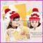 New Unisex Baby Boys Girl Winter Knitted Hats Mustache Children's Earflap Thicken Warm Skulls Beanies Fashion