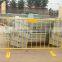 Flat foot galvanized steel taffic barrier / free standing temporary stage barrier / powder coated portable pedestrian barricade