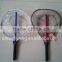 Aluminum fly fishing tackle, rubber handle fishing landing net