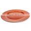 Orange Plastic charger banquet events party wedding wholesale decor charger plates/cheap plastic charger plates