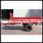 Super quality single axle 4 wheels oil brake wheel cylinder farm trailer for garden tractor