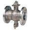 oilfield drilling API High Quality competitive price ANSI class 150-300 v-port flanged ball valve for sale Manufacturer