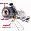 Mini Stove Portable Outdoor Picnic Gas Stove Foldable Camping Stove Steel Ultralight Backpacking Canister
