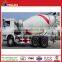 Made in China concrete mixer truck trailer with water tank