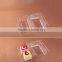 Clear Folding Long Plastic Cake Container with lid