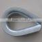 DIN6899B Electrical Galvanized Wire Rope Round Custom Thimble Clevis Price
