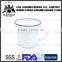 Customized size enamel beeg mug for outdoor
