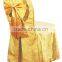 Purple cheap ruffled wedding chair covers
