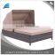 Outdoor Sunbed With Canopy Garden Set PE Rattan Garden Furniture