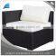 10 PCS Outdoor Patio Furniture Set Pe Wicker Rattan Sofa Set Aluminum Frame Brown