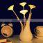USB Flower Vase Shaped Led Motion Sensor Night Light