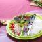 Healthy Portion Control Plates, On The Go, BPA-Free, 3-Section Diet Plates With Vented Lids