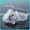 Clear Acrylic piano shape Jewelry storage box