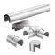 high quality 304/316 stainless steel round handrail pipe slot pipe/tube