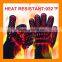 Manufacture Price Heat Resistant Gloves Aramid Cotton Heatproof Gloves BBQ Oven Kitchen Gloves Bear Claw Oven Mitts