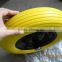 3.50-8 yellow color PU Wheel