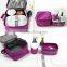 Japanese shape Bento Lunch Box with Mug & Insulated Tote Bag Picnic Lunchbox Container