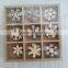 2015 art craft new design Christmas Present wooden stamps snow