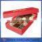 OEM cake packaging boxes with window for packaging