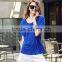 The new model fashion pure color rounded hem loose plus size bamboo cotton leisure short sleeve T shirt for women