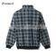 wholesale factory winter men plaids jacket