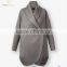 latest design Ladies Fancy long coat Grey Coat