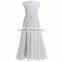 Summer Lace Chiffon Short Sleeved New Model For Girl Dress