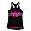 Custom Ladies Black T-back Active Singlet