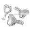 Aluminium Foil Balloons Party Decoration Heart Silvery