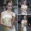 ELYSEMOD A-line Strapless Floor Length Satin Quick Delivery Evening/ Prom Dresses