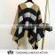 Wholesale Street Fashion Scarf Print Wool Poncho Cashmere Shawl