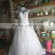 Modern Beautiful Back Court Train High Neck wedding dress bridal gown P103
