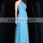 Short A-line High Neck prom evening dress Floor-length Party dress P026