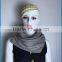 Women's fashionable knitted acrylic loop circle snood scarf