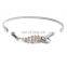 Fashion Golden Peacock Metal Crystal Decorative Waist Chian Belt