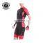 Blank black and red OEM design sublimation cycling jersey 2017