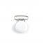 1 inch metal suspender pacifier clip lead free premium quality round and flat design