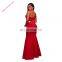 Trendy romantic formal Fashion ladies one shoulder gown evening dress