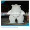 Inflatable airblown polar bear static for christmas decoration