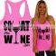 funny cute sports fitness tank tops women sexy gym tank top