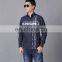 Top selling navy blue dress shirt custom print sublimation 2017 men shirt