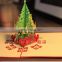 3D Handmade greeting card Christmas castle card Creative hot holiday greeting cards