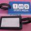 silicone rubber country club souvenir luggage tag