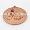 Factory direct sale customzied plating 3D logo competition medals