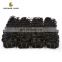 Alibaba express China factory natural black brazilian human hair sew in weave bundles spanish wave wholesale remy brazilian hair