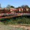 Top seller corten steel pedestrian bridge in urban