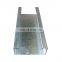 Galvanized structural steel C channel / C profile / C purlin