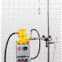 Heating traced cable eyewash device laboratory  medicine, chemical, petrochemical, electronics, hazardous work area of semi-conductor companies