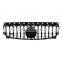 GT R Panamericana grill Silver Grille 2013-18 for Mercedes W117 CLA200 CLA45 AMG