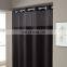 Hookless Waffle Fabric Shower Curtain, High Quality Light color Waterproof Midewproof Shower Curtain